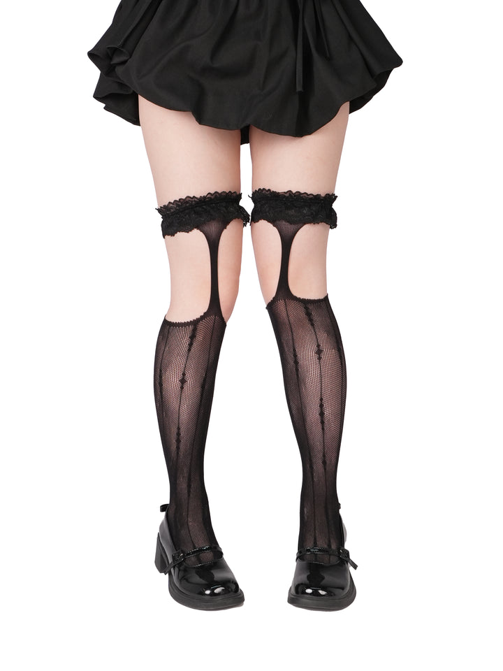 Fishnet Tights-JY250207-ct