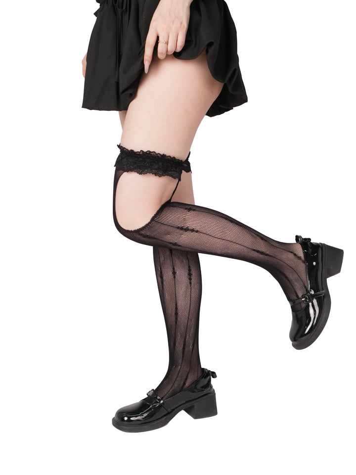 Fishnet Tights-JY250207-ct